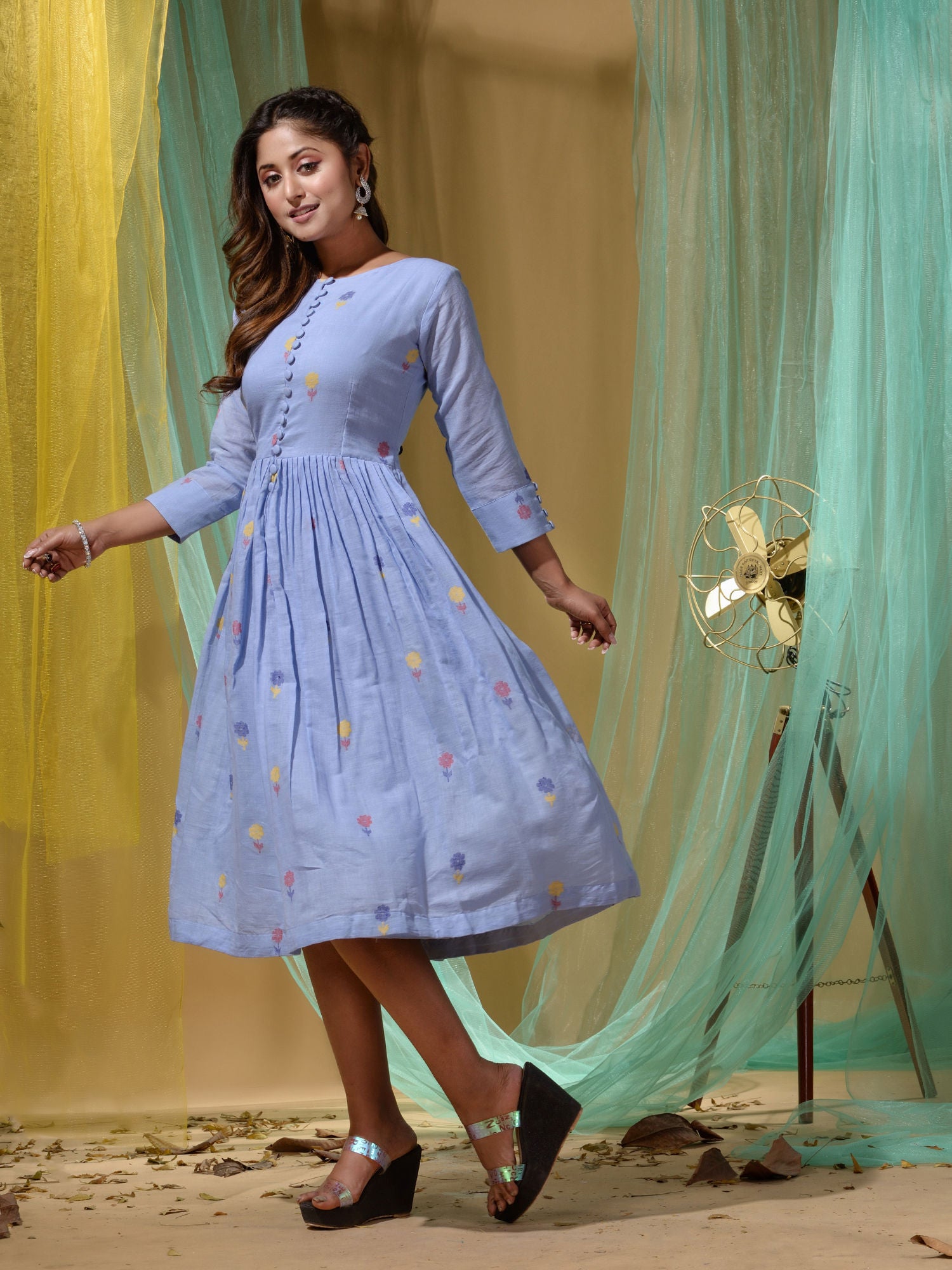 Pin by Rose on Rose | Simple frock design, Cotton dress pattern, Simple  frocks